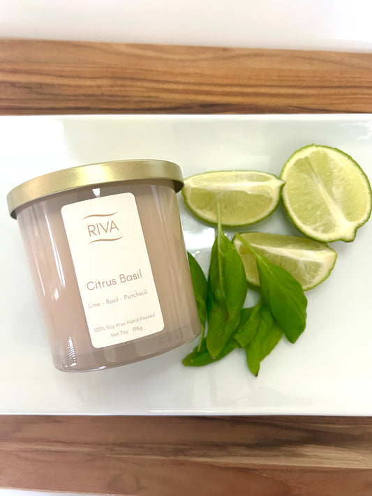 Citrus Basil Candle 7oz